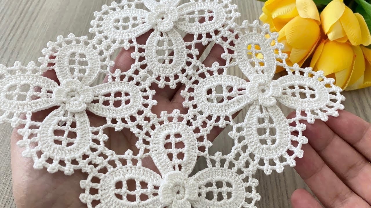 🤍Amazing Crochet Motif Pattern Multipurpose Runner, Blouse How-To Tutorial for Beginners