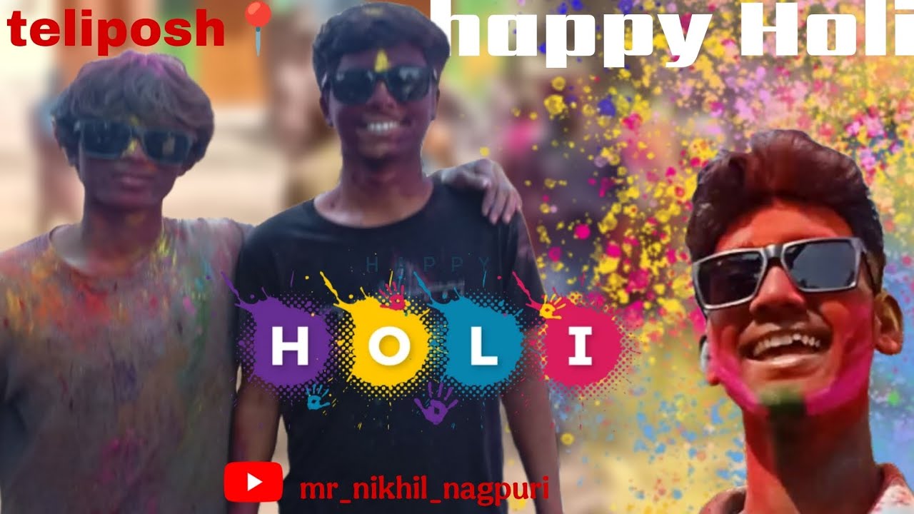 Holi vlog//teliposh 📍 kuarmunda @Mr_nikhil_nagpuri #trending #nagpurivlog #vlog #lifestyle #hardwork