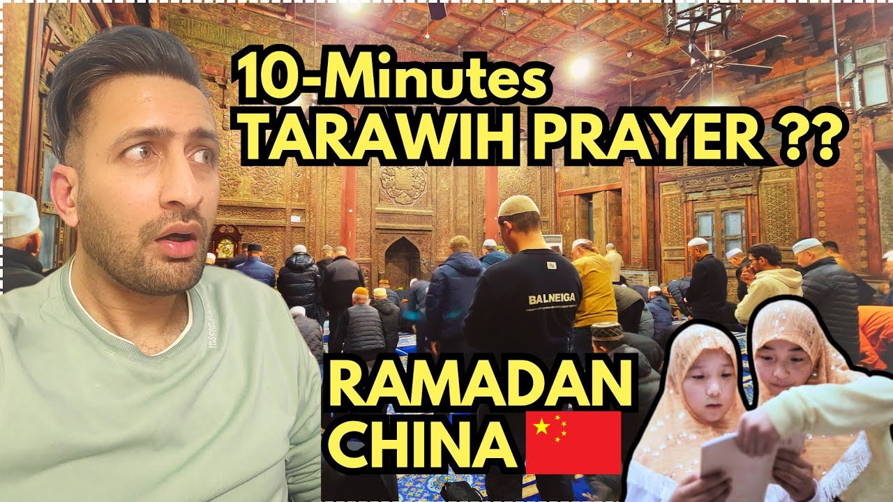 Is This the Fastest Tarawih Prayer During Ramadan in China?