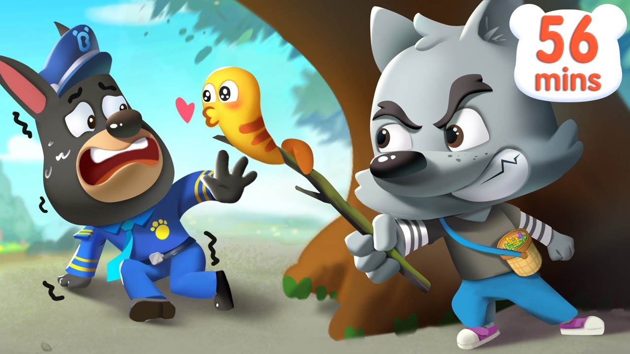 Caterpillars | Safety Rules for Kids | Police Cartoon | Sheriff Labrador | Kids Cartoon | BabyBus