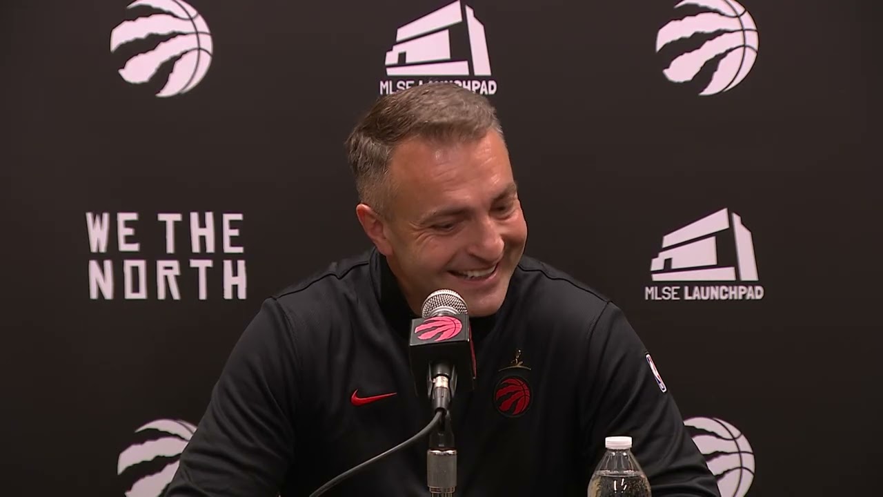 Toronto Raptors Full Media Availability | Post Game at Pacers | November 15, 2025