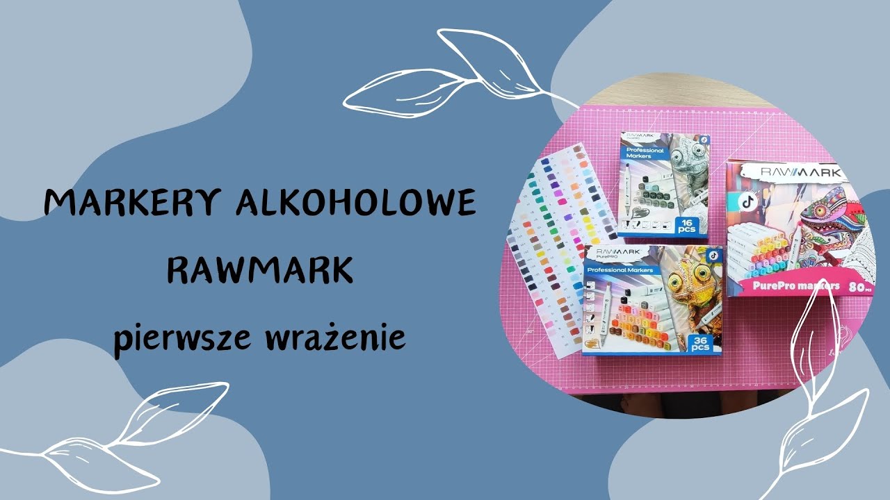 Markery alkoholowe RawMark pierwsze wrażenie #rawmark #markery #markeryalkoholowe