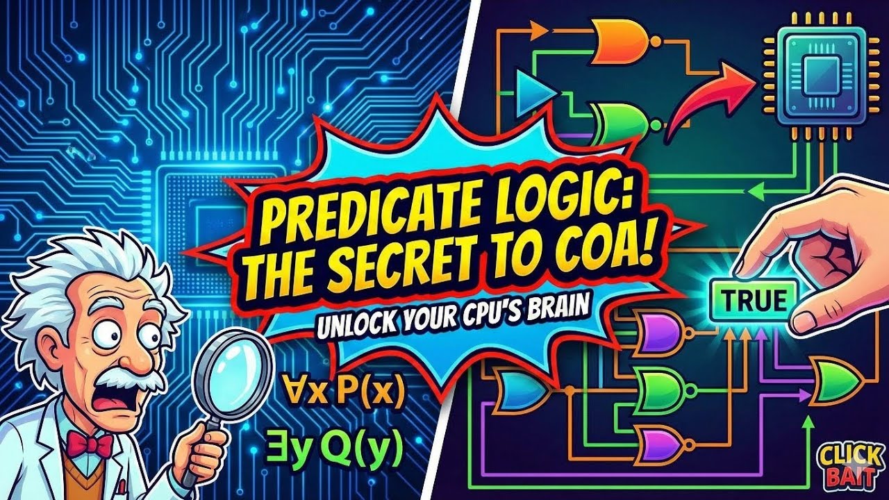 Stop Memorizing COA! Master Predicate Logic in 10 Minutes