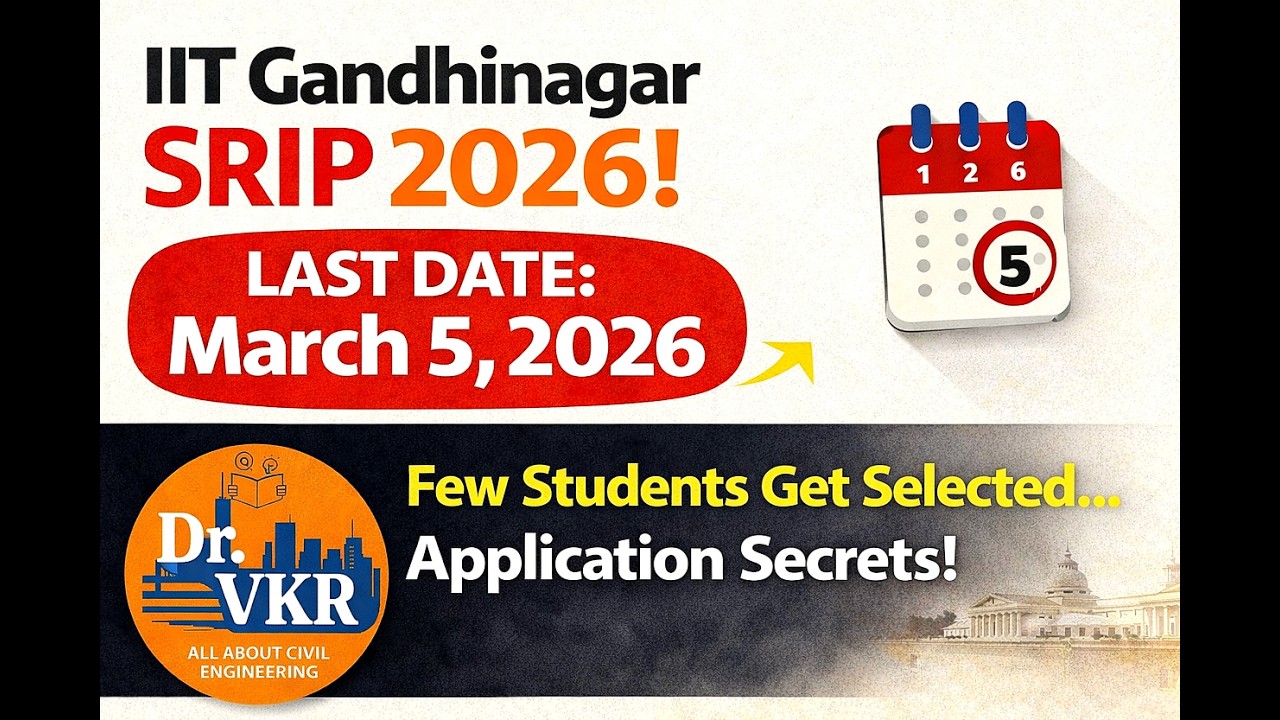 IIT Gandhinagar SRIP 2026: Why 90% Get Rejected (Real Filters Explained) #iitgandhinagar #internship