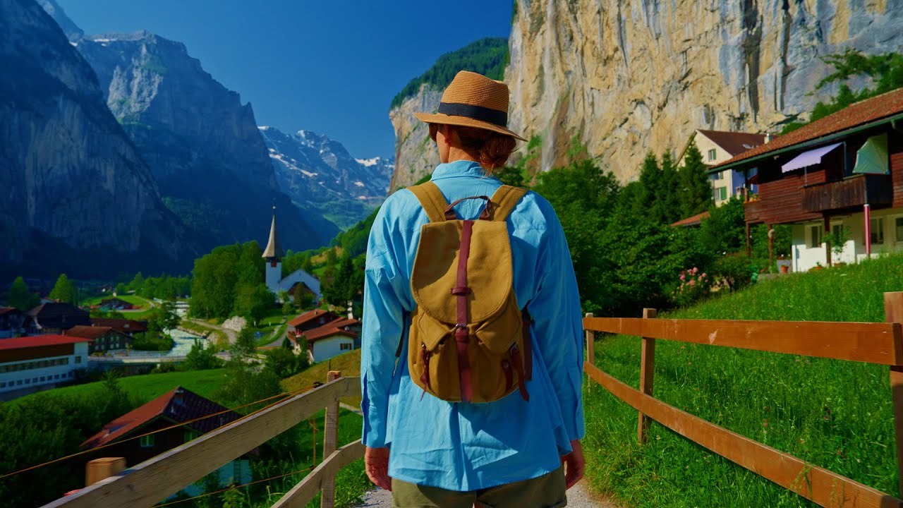 Swiss Bliss: Interlaken's Stunning Nature and Quiet Charm (4K)