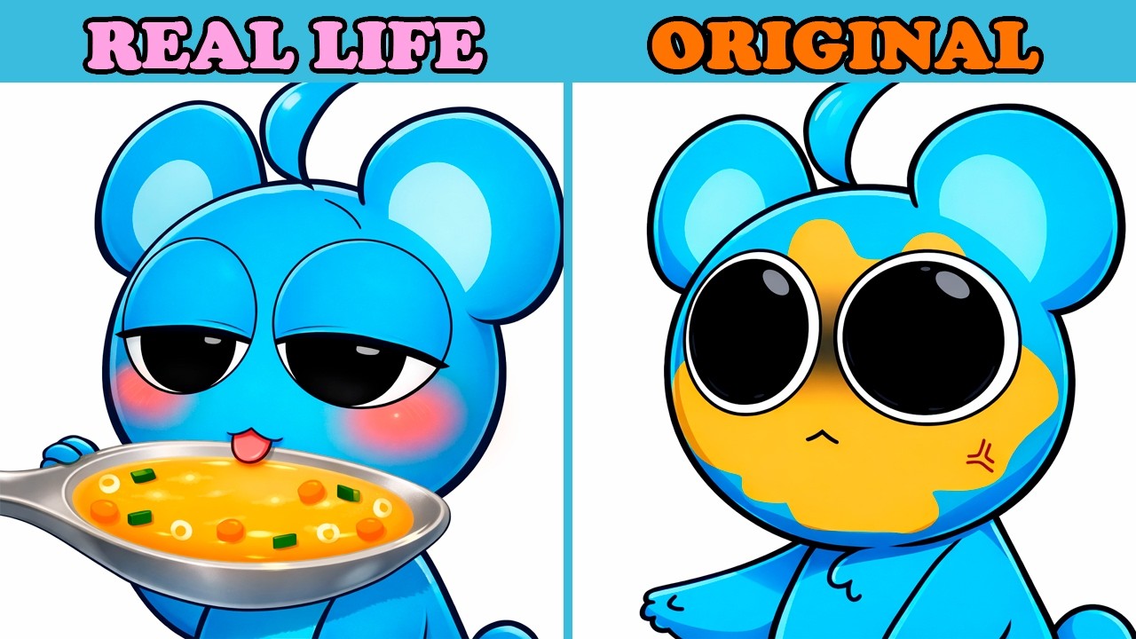Sky's and Soup Spoon fail 😢 | Real Life vs Original