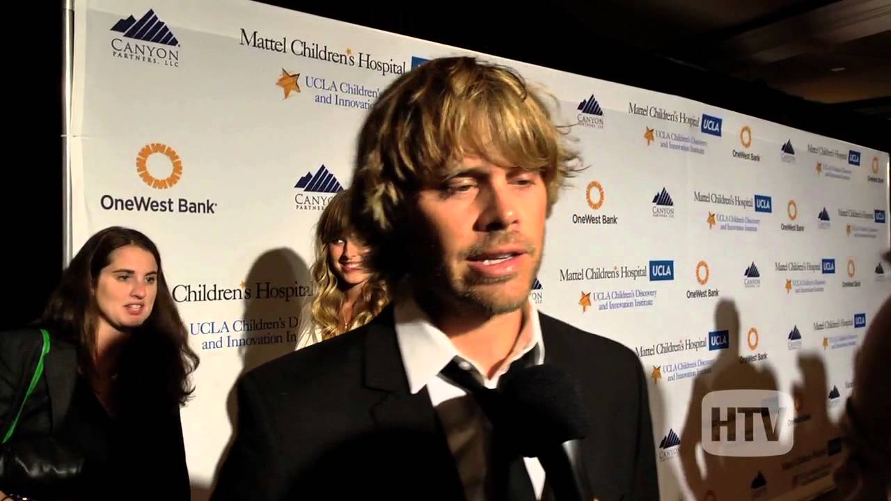 Eric Christian Olsen Soon To Be Dad On The Red Carpet.
