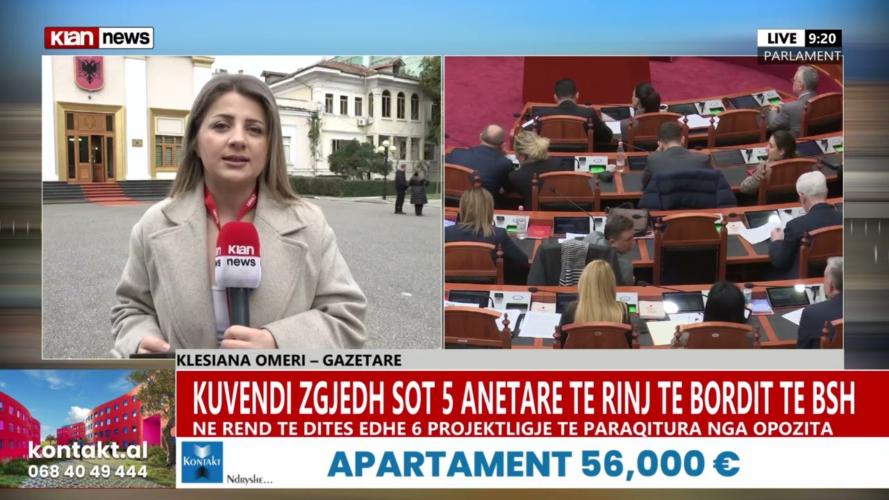 Kuvendi zgjedh sot 5 an&euml;tar&euml; t&euml; rinj t&euml; Bordit t&euml; BSH