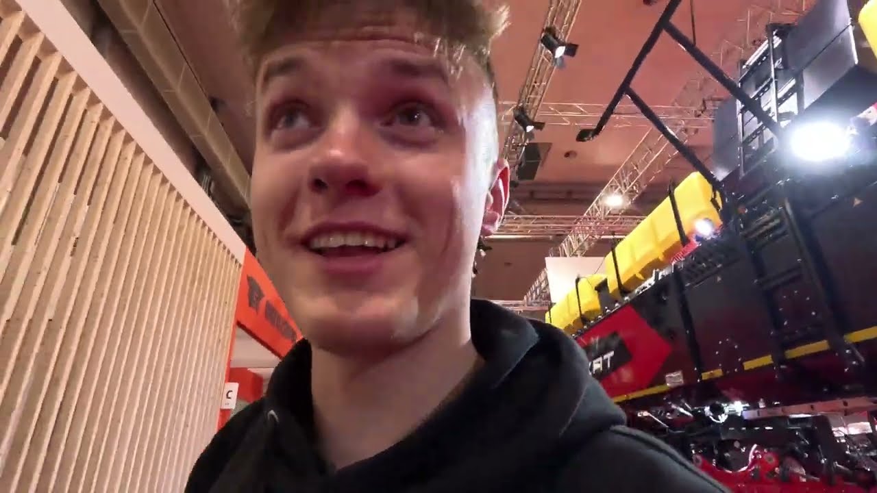 Endlich auf dem Messegelände! Agritechnica Vlog 2
