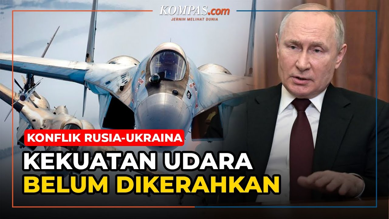 Negara Barat Pertanyakan Kekuatan Udara Besar-besaran Rusia