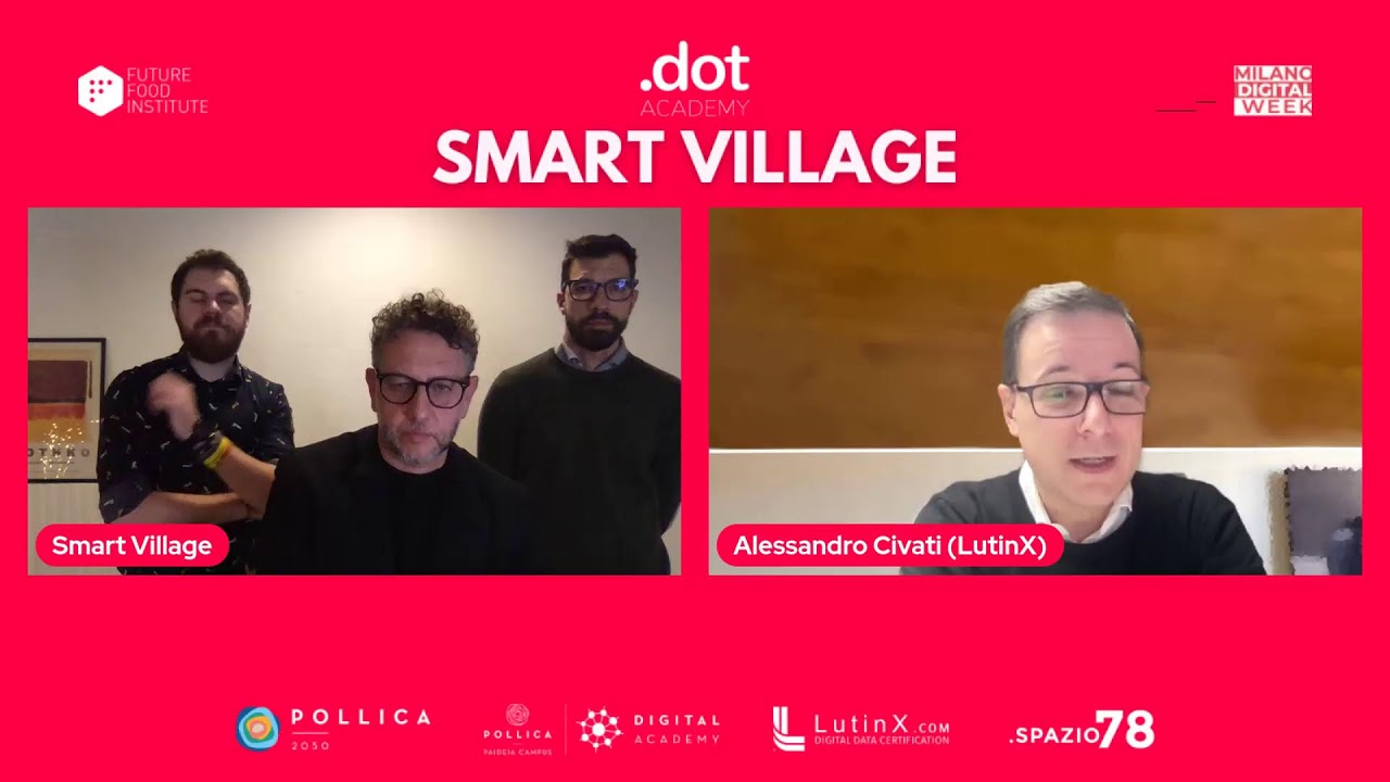 Smart Village: Alessandro Civati CEO LutinX - Blockchain