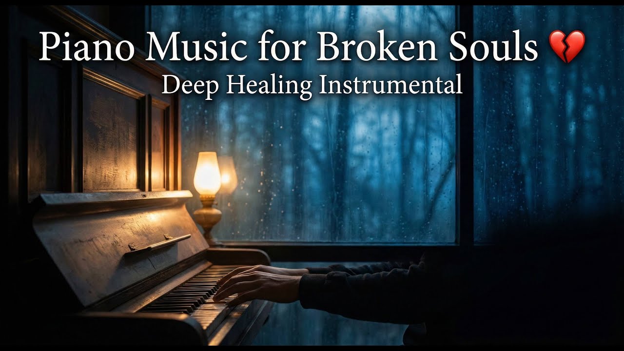 Piano Music for Broken Souls 💔 | Deep Healing Instrumental