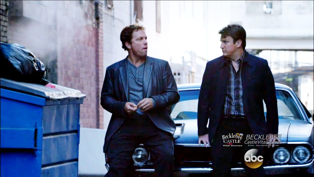 Castle 8x06  “Cool Boys”   Beckett &  Me Are on Time Out Castle Tells Slaughter