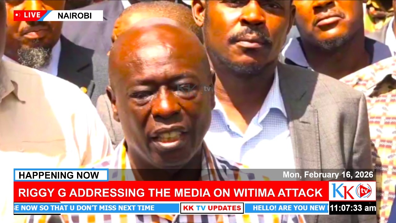 BREAKING: Gachagua Addressing the Media on Witima Attack