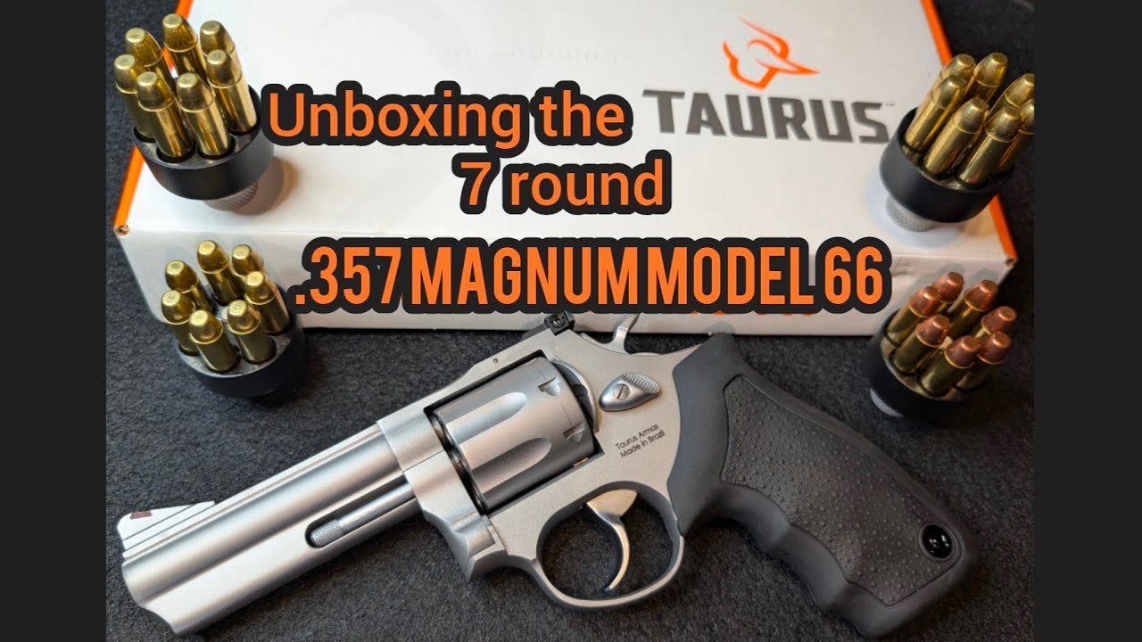 Unboxing the Taurus Model 66 .357 magnum Revolver