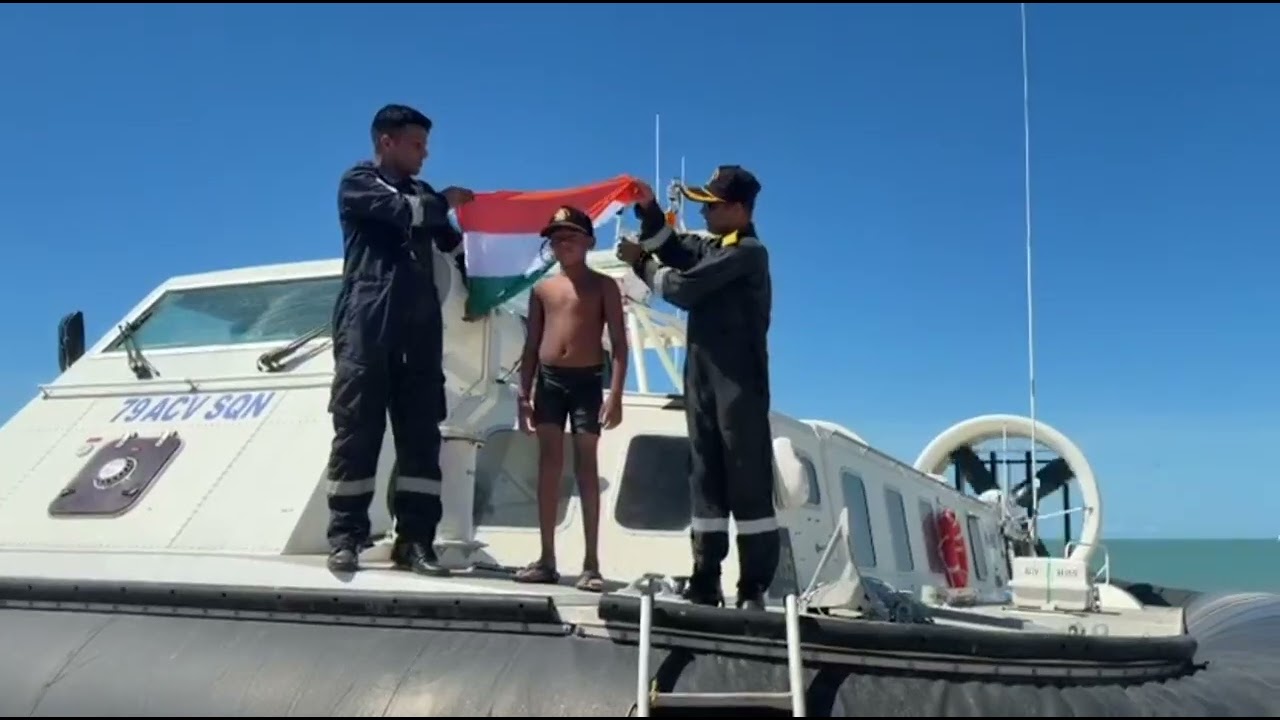 Set New world Record for Ishank Singh 7yrs boy Palk Strait Swim  Srilanka to India  29km 9hrs 50
