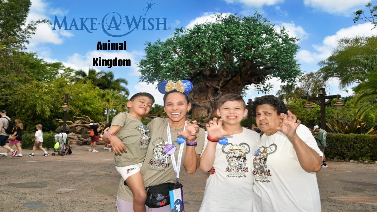 Make A Wish Trip Day 3! Animal Kingdom!