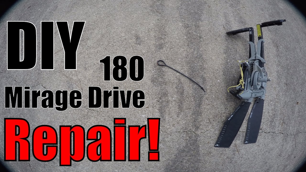 Hobie Mirage Drive 180 Pull Cord DIY FiX!!