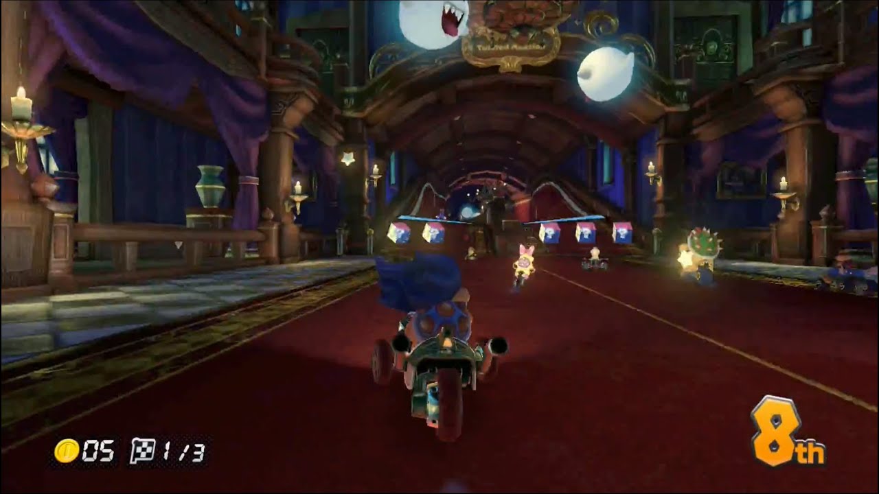 Mario Kart 8: Twisted Mansion [1080 HD]