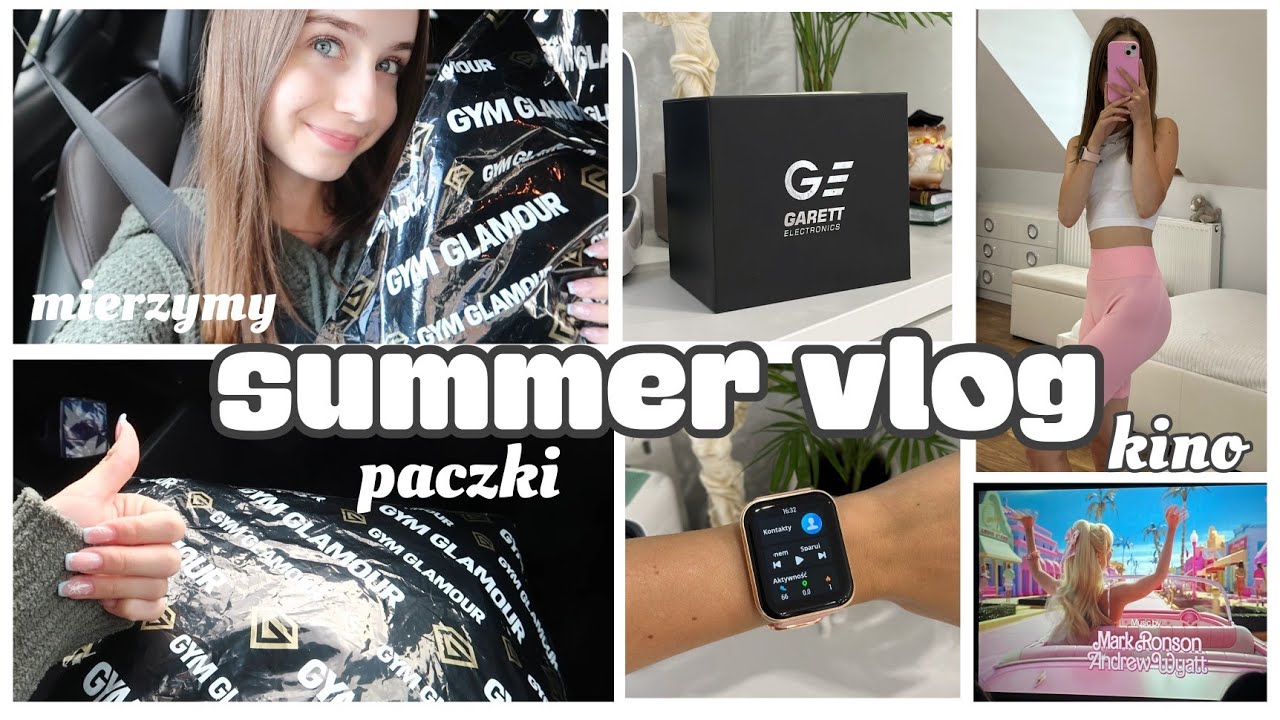 SUMMER VLOG| kino, barbie, paczki, powrót do rutyny,  mój domek