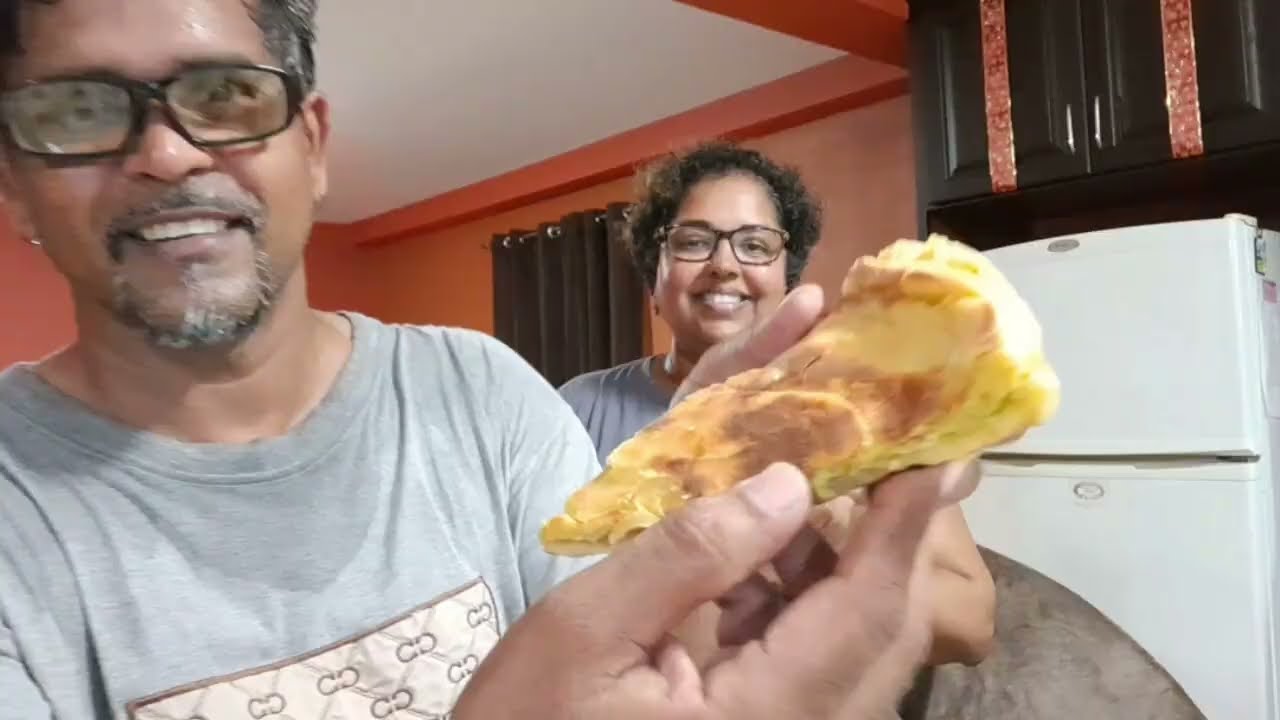 Pepper in the roti = pepper roti