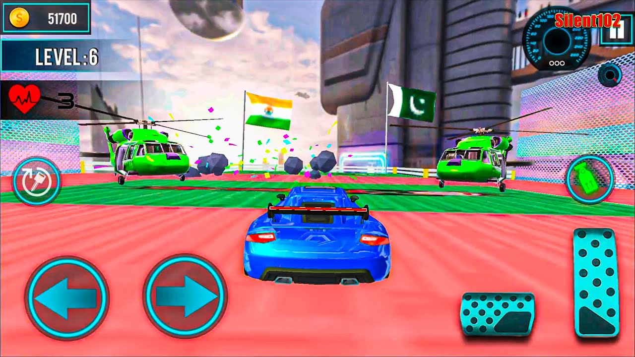 Mega Ramp Car Games - Impossible Car Stunts #3 - Android Gameplay