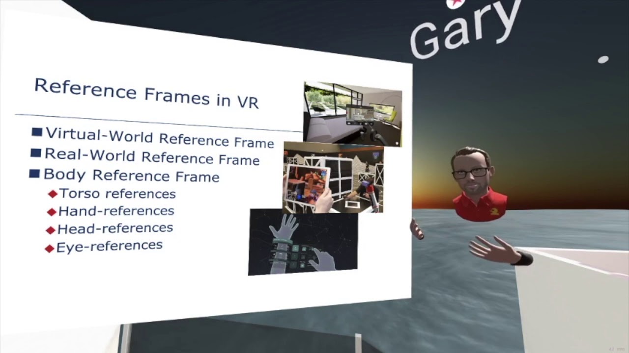Example Lecture in Nottopia - Space Perception in Virtual Reality