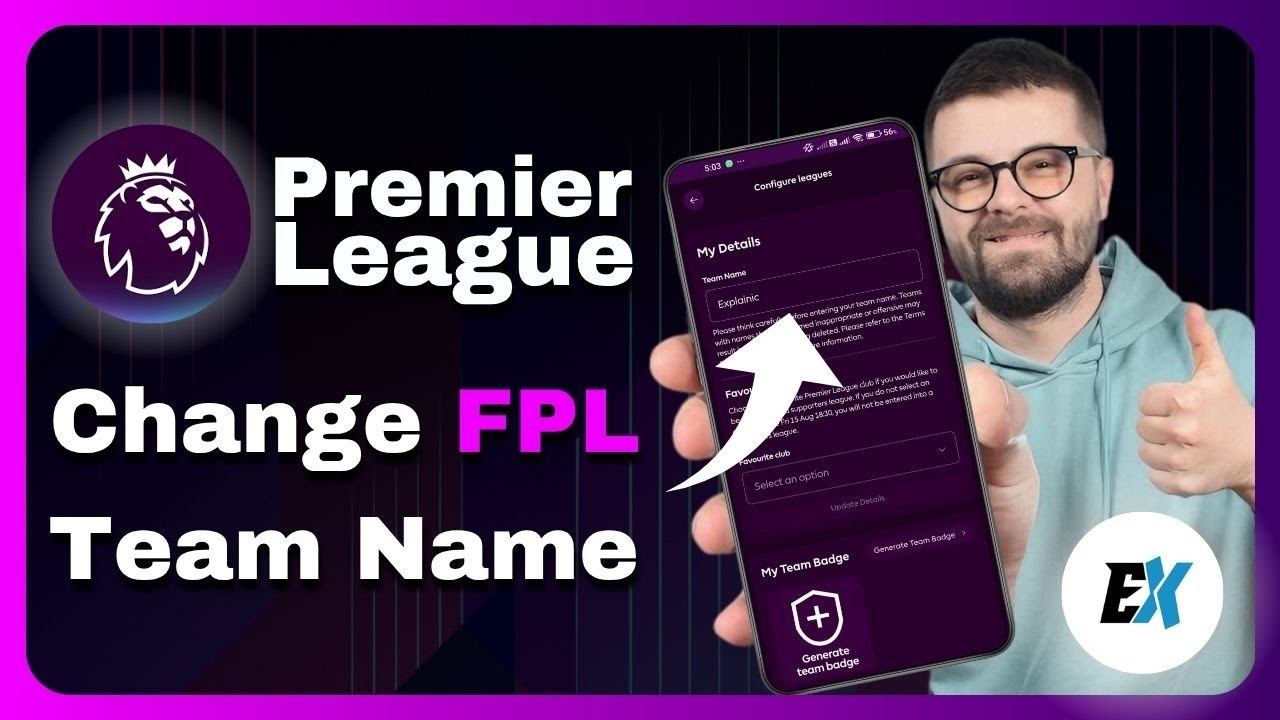 How to Change Your Team Name on FPL App - Edit Fantasy Premier League Team Name (New Update)