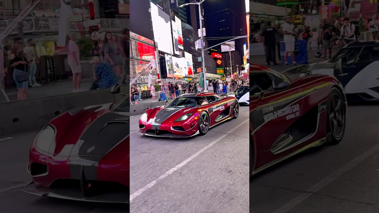 The World Record Koenigsegg Agera RS ‘Ruthie’ in NYC 🗽