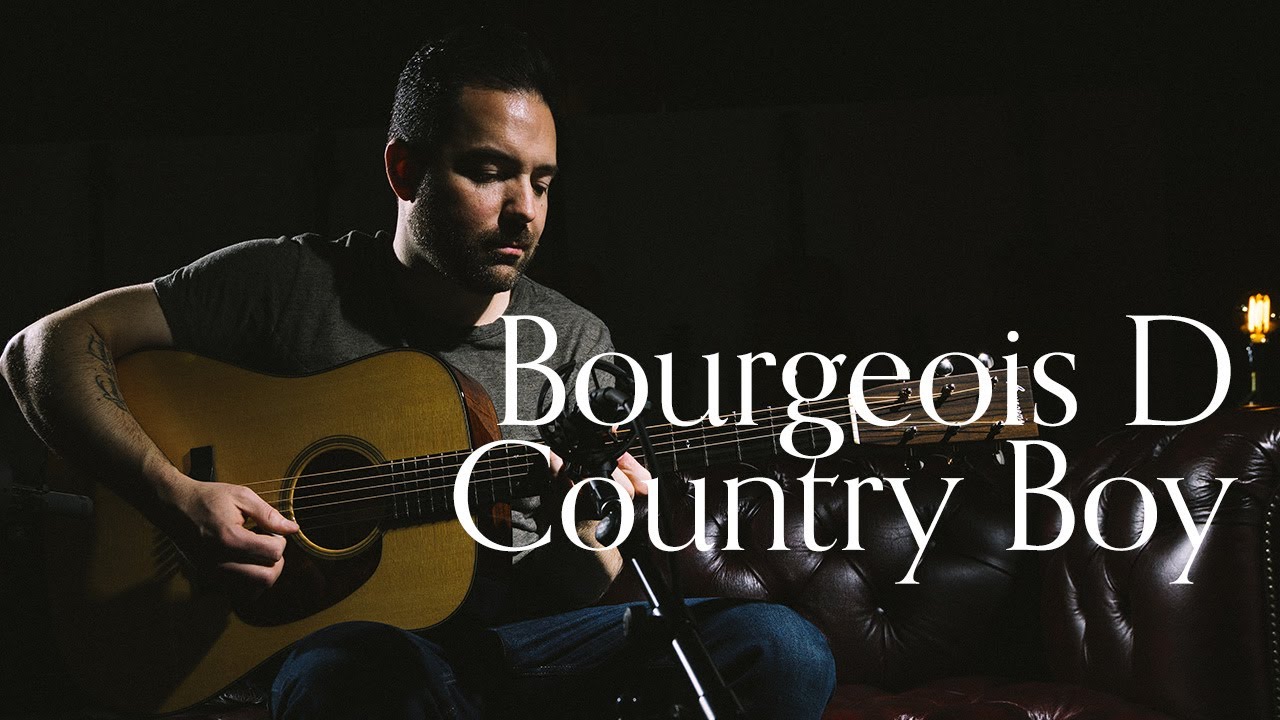 Bourgeois D Country Boy, Mahogany & AAAA Sitka Spruce | Carl Miner