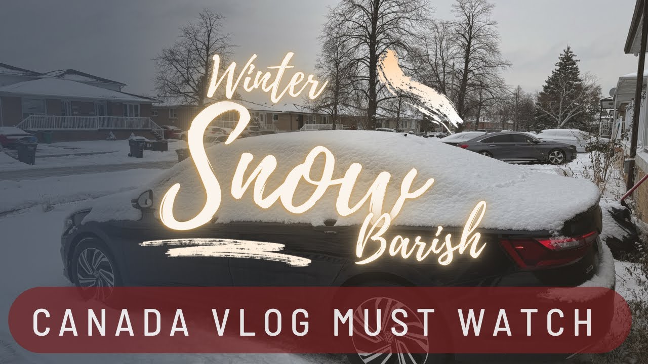 Bhot Snow giri aj to. Canada🍁 Winter Vlog. Like Share & Subscribe please. Love you all❤️
