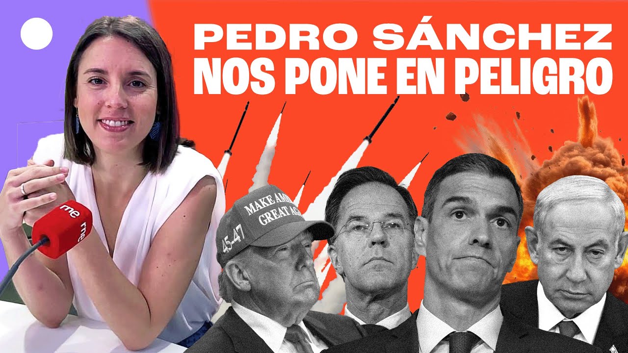 Sánchez y la OTAN nos ponen en peligro - Entrevista a Irene Montero en RNE