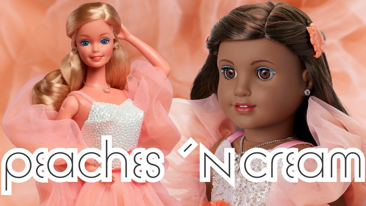 💖 Vintage Vibes Return – New Peaches ‘N Cream Barbie + AG Review | #Barbie #AmericanGirl