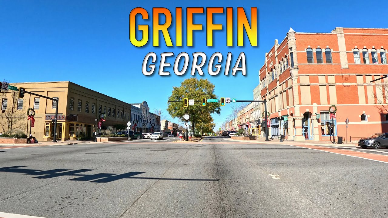 Griffin Georgia Driving Through