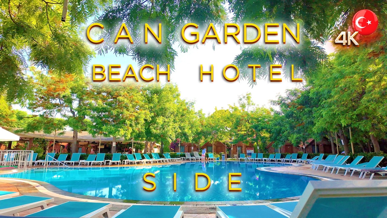 SIDE 📍 Can Garden ALL INCLUSIVE Hotel 4* Star Luxury Vacation 🇹🇷 TURKIYE ANTALYA HOTEL REVIEW
