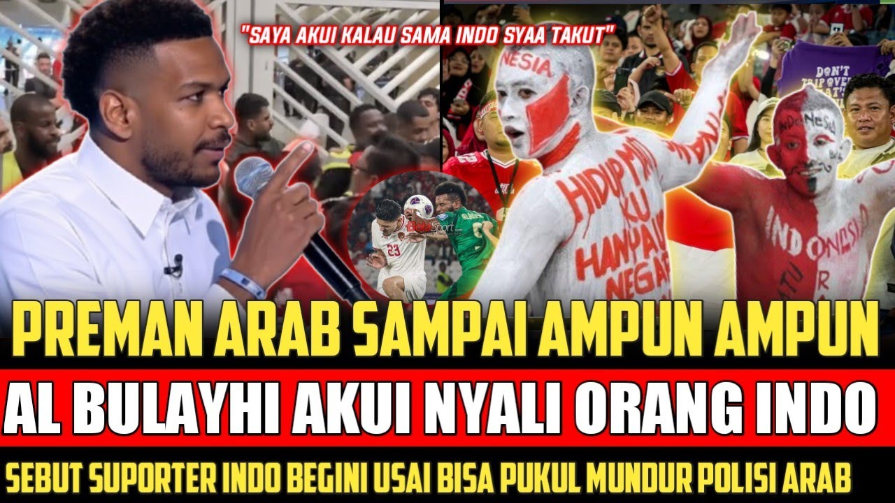 GEMPARKAN SEANTERO TIMUR TEGAH❗AKSI FANS INDO DI JEDAH DI AKUI AL BULAYHI BEGINI❓