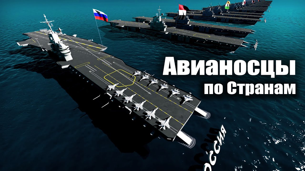 Страны по Количеству Авианосцев 2021