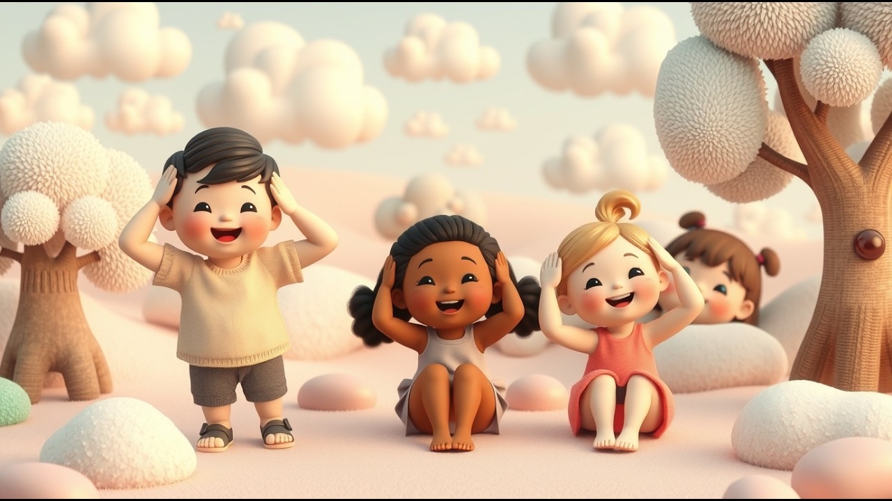 Cabeça, Ombros, Joelhos e Pés 👐 _ Música Infantil Portuguesa