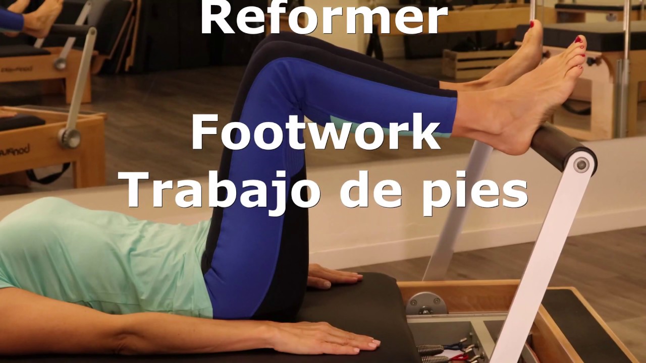 Pilates Reformer | Footwork (Trabajo de pies) | 4K