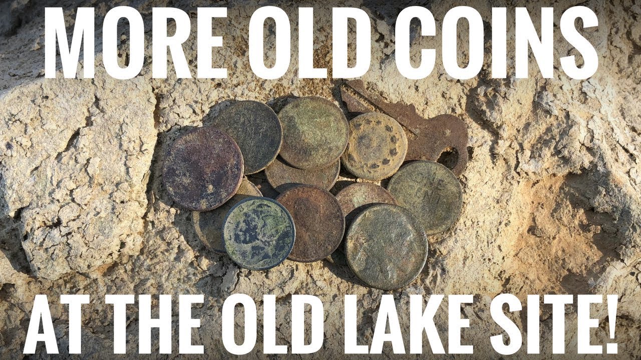 More Old Coins at the Old Lake Site! - North Texas Metal Detecting