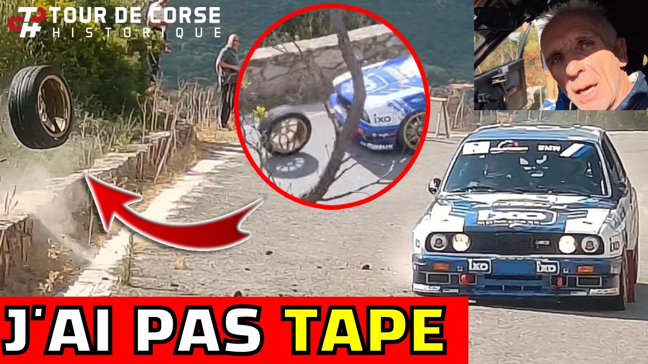 💥 Delecour BMW M3 WHEEL OFF 🇫🇷 Tour de Corse Historique 2026 | Jour 1 Highlights