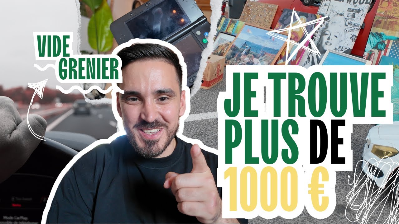 Incroyable ! Je Trouve Plus de 1000€ d'Objets Rares en Vide-Grenier Ce Samedi !!