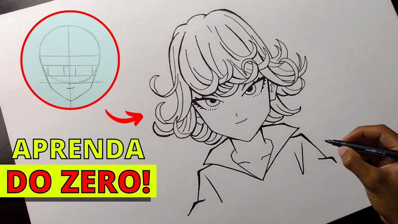 COMO MELHORAR MEUS DESENHOS? (Passo a passo do zero!)
