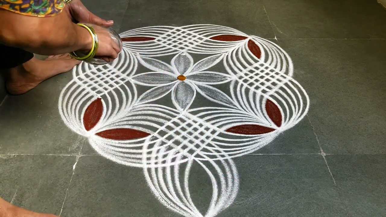 Thai maadham 3*3 padikolam designs| Simple muggulu designs| easy rangoli designs