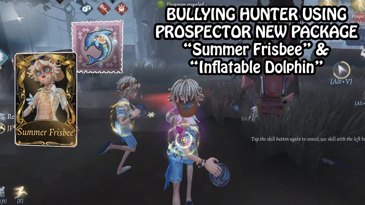 Bullying hunter using Prospector new S costume 
