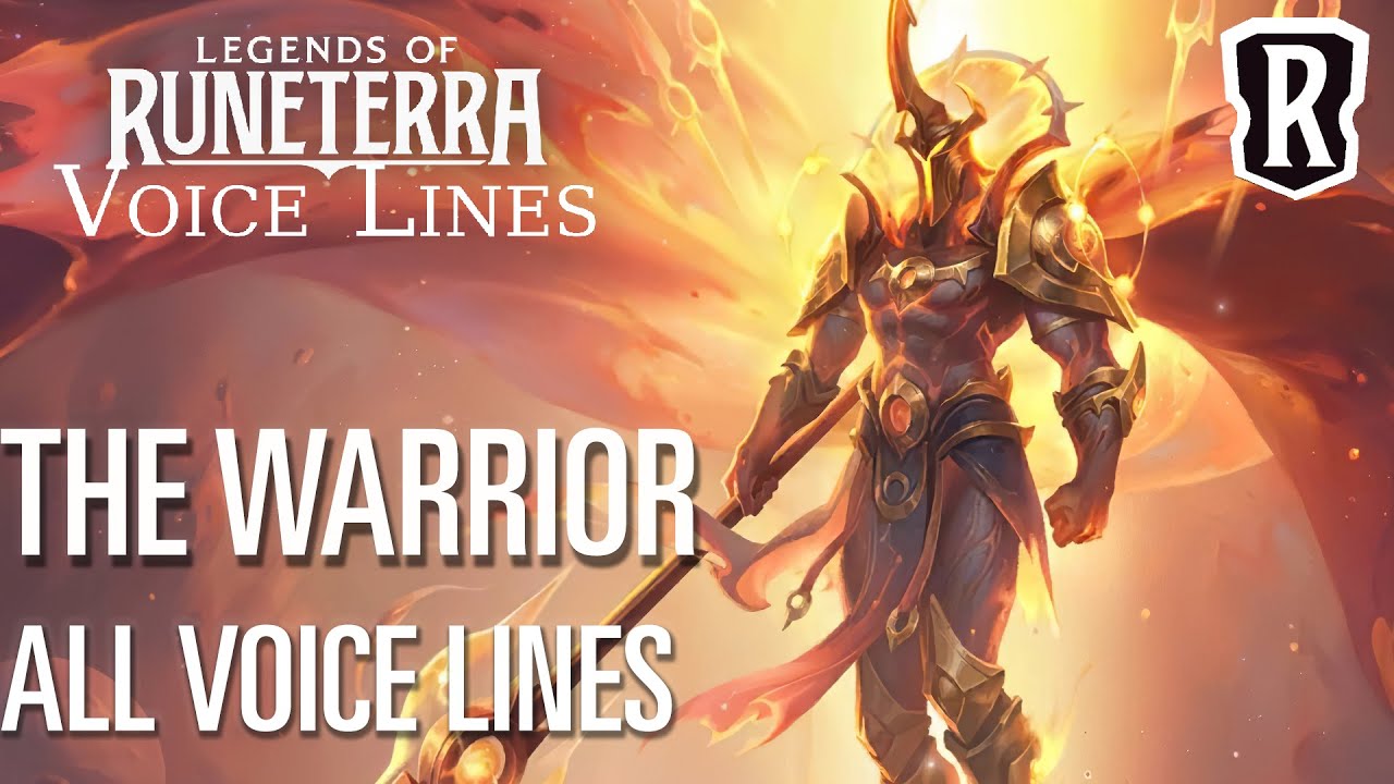 The Warrior, the Aspect of War - All Voice Lines | Legends of Runeterra
