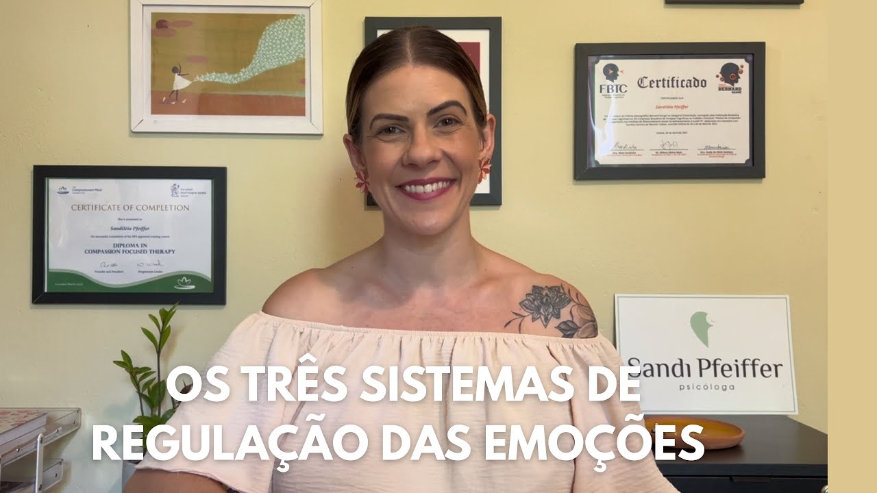 Os três sistemas de regulação das emoções