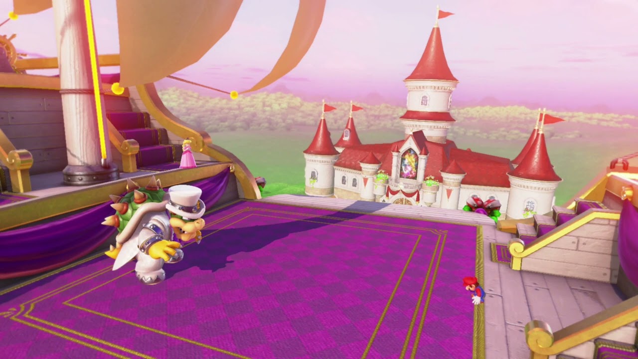 002 - The Skies above Peach's Castle - Super Mario Odyssey OST