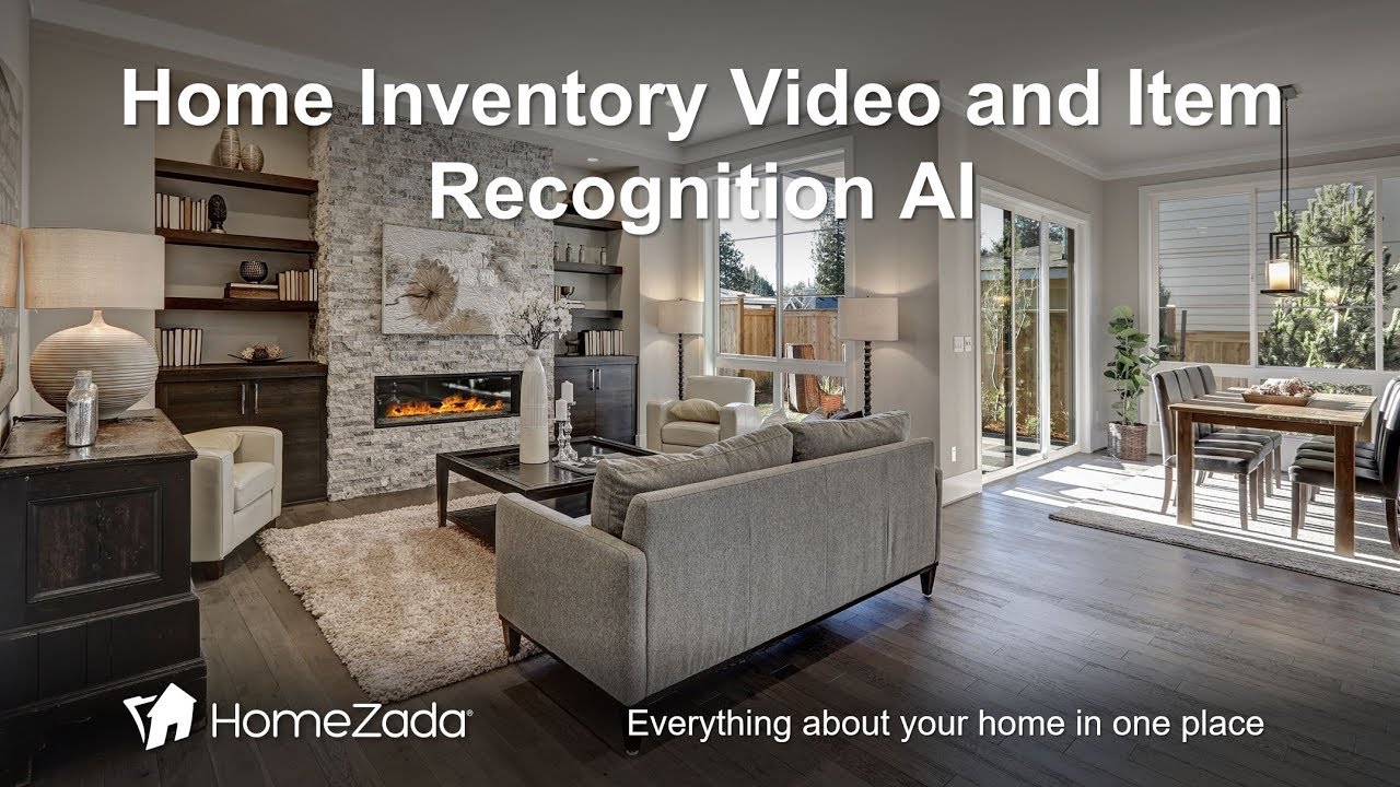 HomeZada Home Inventory Videos and Inventory Recognition AI