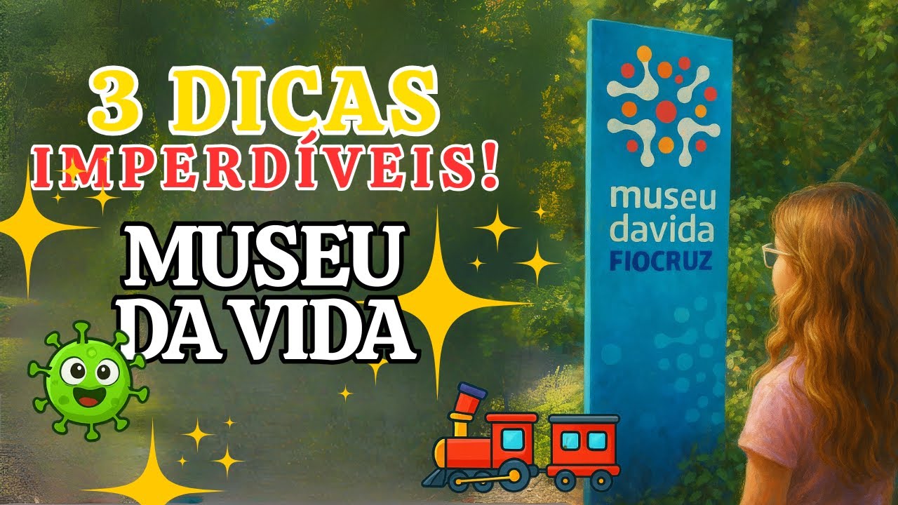 Museu da Vida Fiocruz: 3 Dicas Infalíveis para Crianças! 🚂🔬 | #fiocruz #passeio